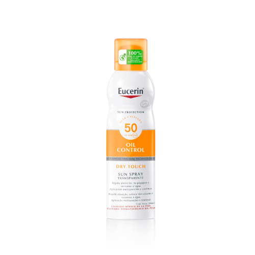 Eucerin - Spray Solaire Corps Oil Control SPF50 - Toucher Sec