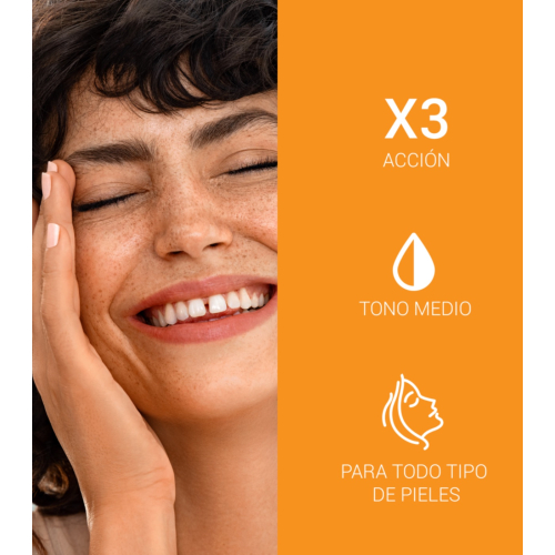 Eucerin - Crème solaire fluide anti-âge teintée SPF50+ Photoaging Control - Medium