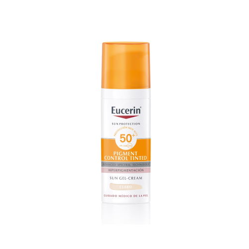 Eucerin - Écran solaire fluide teinté SPF50+ Pigment Control - Transparent