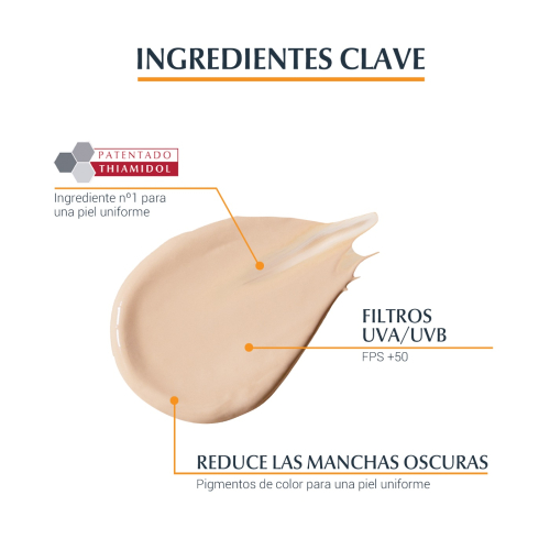 Eucerin - Écran solaire fluide teinté SPF50+ Pigment Control - Transparent