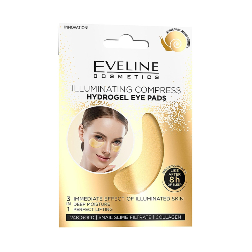 Eveline Cosmetics - Patchs Yeux Hydrogel Illuminating Compress