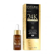 Eveline Cosmetics - Sérum-ampoule anti-rides à la bave d'escargot et extrait de caviar 24K Snail & Caviar