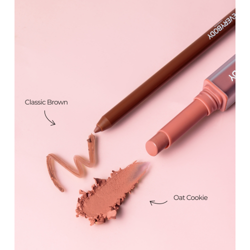 Everybody London - Rouge à lèvres satiné Velvet Matte - Oat Cookie