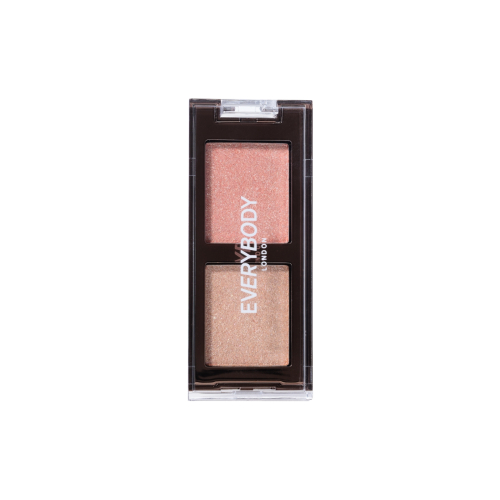 Everybody London - *Soleil Club* - Duo de fards à paupières - Soft Peach