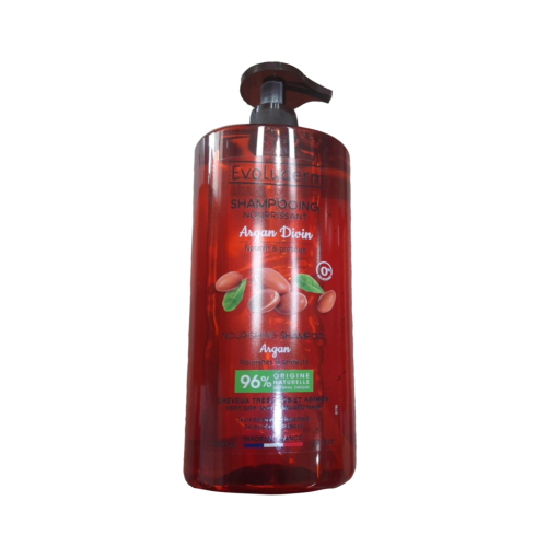 Evoluderm - Shampooing Nourrissant Argan Divin - 1000ml