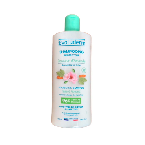 Evoluderm - Shampooing protection capillaire Douceur d'Amande - 400ml