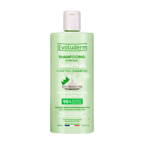 Evoluderm - Shampooing purifiant Secret d'Argile - 400ml