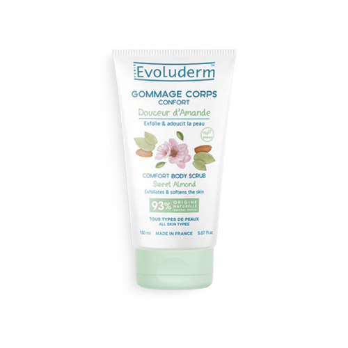 Evoluderm - Gommage corps confort Douceur d'Amande - Peaux sensibles