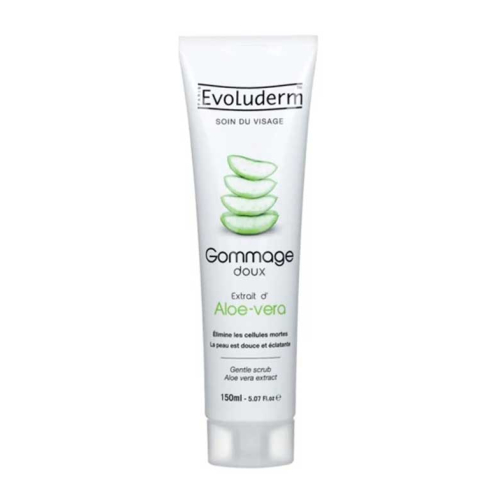 Evoluderm - Gommage doux pour le visage - Aloe vera