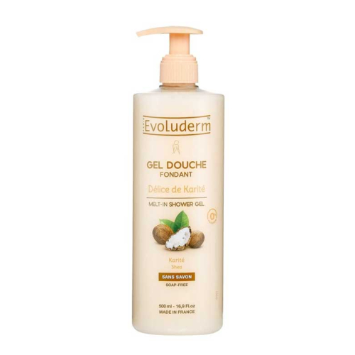 Evoluderm - Gel douche fondant - Délice de Karité - 500ml