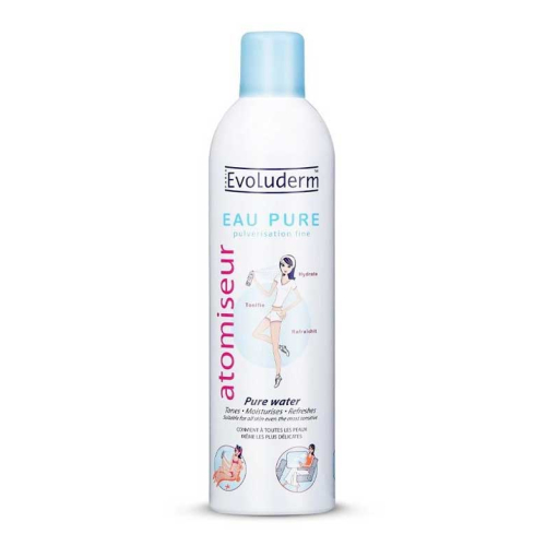 Evoluderm - Spray Eau Pure Rafraîchissant et Hydratant - 400ml