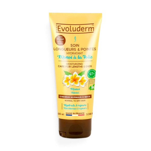 Evoluderm - Traitement cheveux volume et pointes Monoï à la Folie