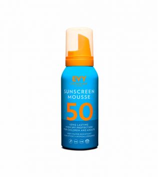 Evy Technology - Crème Solaire Sunscreen Mousse SPF 50 100ml