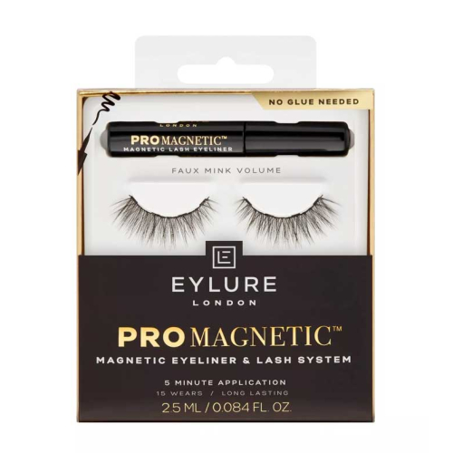 Eylure - Faux cils magnétiques avec eyeliner Pro Magnetic - Faux Mink Volume