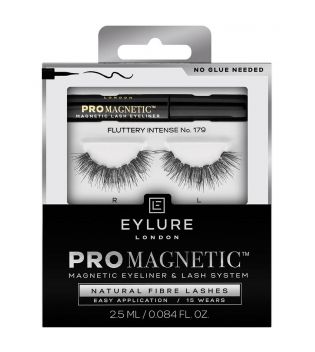 Eylure - Faux Cils Magnétiques avec Eyeliner Pro Magnetic - Fluttery Intense 179
