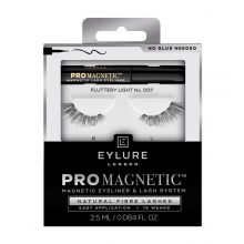 Eylure - Faux Cils Magnétiques avec Eyeliner Pro Magnetic - Fluttery Light 007