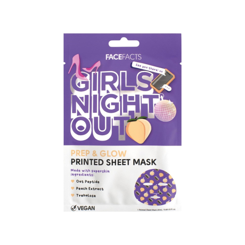 Face Facts - Masque facial lumineux Girls Night Out