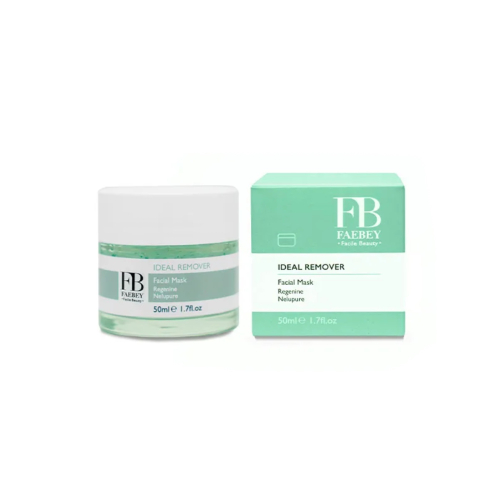 Faebey - Masque facial à texture gel nettoyante et purifiante Ideal Remover
