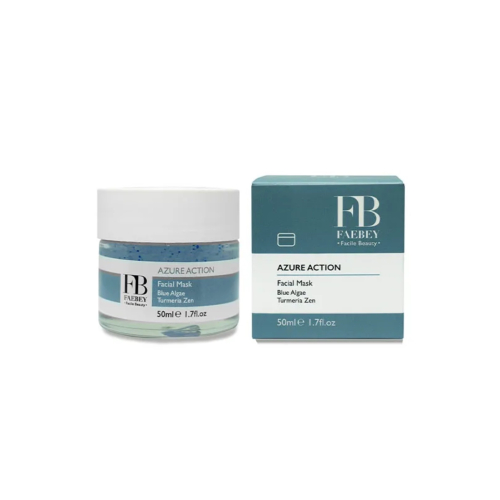 Faebey - Masque facial à texture gel réconfortante Azure Action