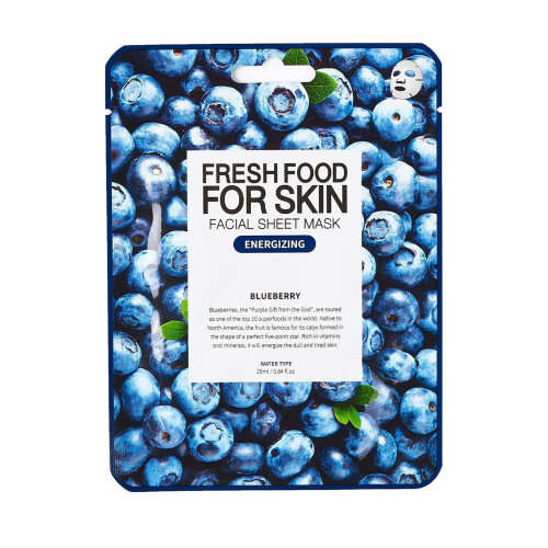 Farm Skin - Masque facial Fresh Food For Skin - Myrtilles