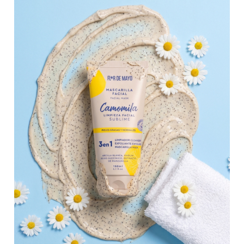 Flor de Mayo - Masque Visage 3 en 1 Camomila