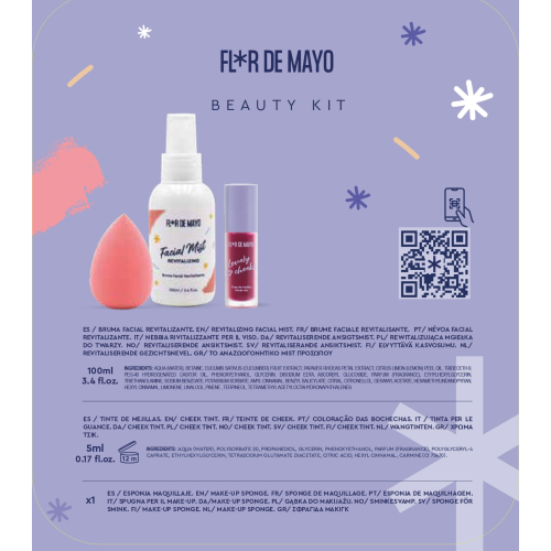 Flor de Mayo - Coffret visage éclatant Cheek & Chic
