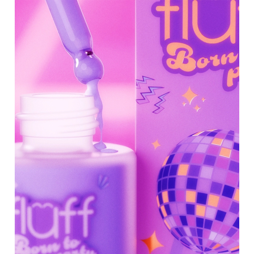 Fluff - *Born to Party* - Lait pailleté pour le visage