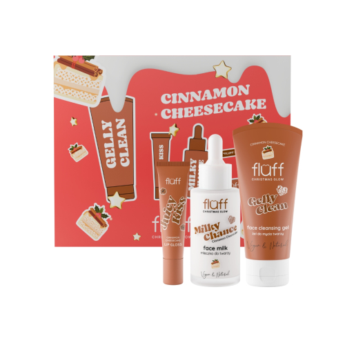 Fluff - *Christmas Glow* - Coffret de soins pour le corps - Cinnamon Cheesecake