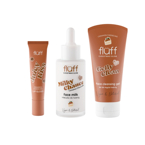 Fluff - *Christmas Glow* - Coffret de soins pour le corps - Cinnamon Cheesecake