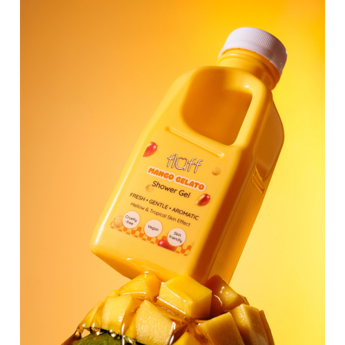 Fluff - Gel douche doux - Mango Gelato
