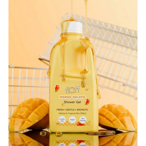 Fluff - Gel douche doux - Mango Gelato