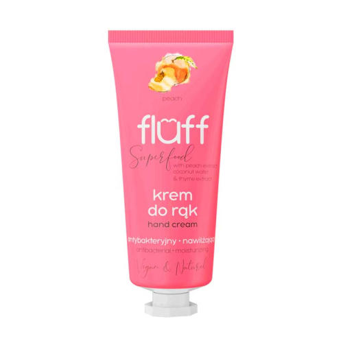 Fluff - Crème pour les mains Superfood - Pêche