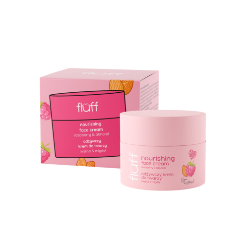 Fluff - Crème visage hydratante - Framboise et amande