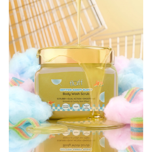 Fluff - Exfoliant corporel - Cotton Candy Cloud