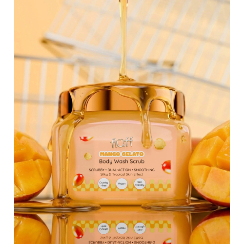 Fluff - Gommage corporel - Mango Gelato