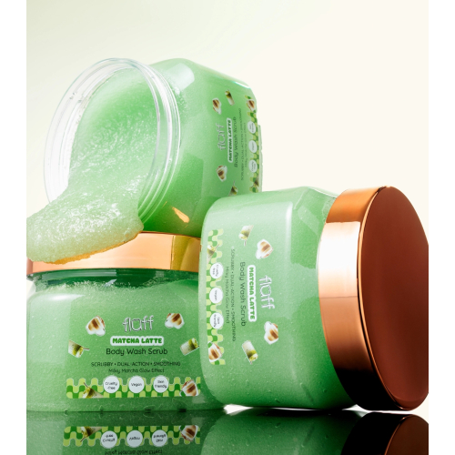 Fluff - Gommage corporel - Matcha Latte