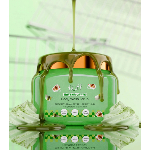 Fluff - Gommage corporel - Matcha Latte