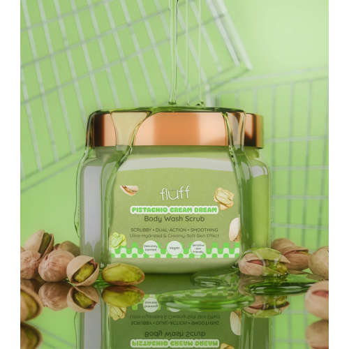Fluff - Exfoliant corporel - Pistachio Cream Dream