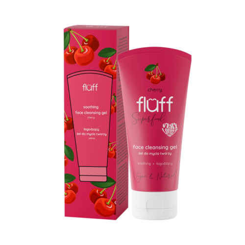 Fluff - Gel nettoyant visage apaisant - Cerise
