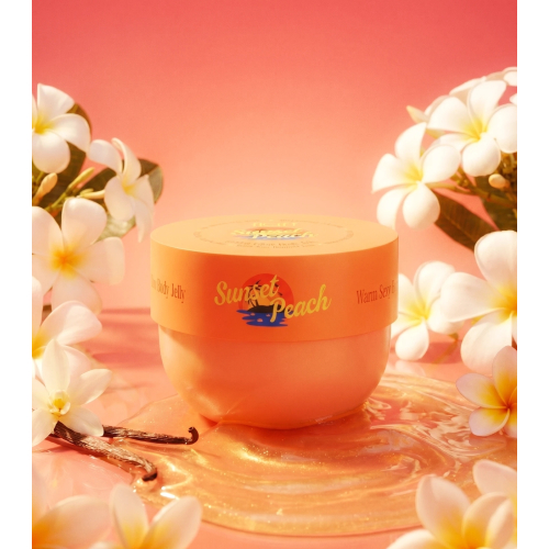Fluff - *Glowy* - Gel corporel Jelly - Sunset Peach