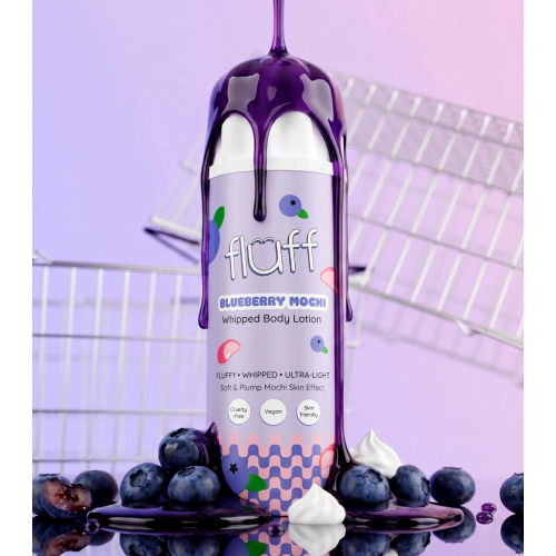 Fluff - Lait corporel crémeux - Blueberry Mochi