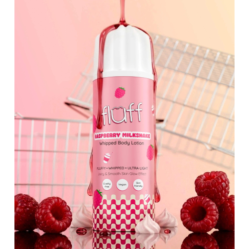 Fluff - Lait corporel crémeux - Raspberry Milkshake