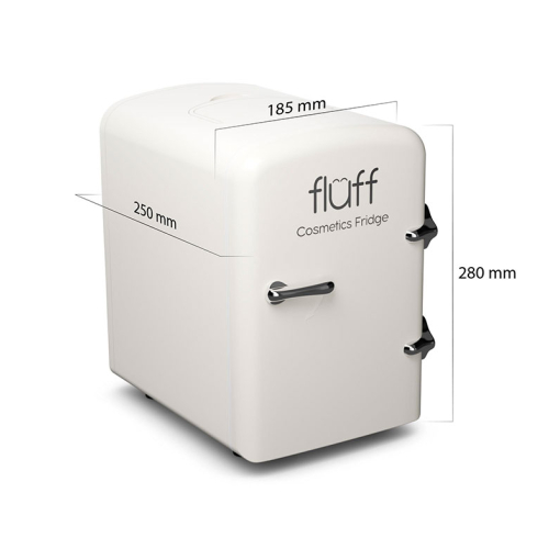 Fluff - Mini Réfrigérateur Cosmétique - Blanc