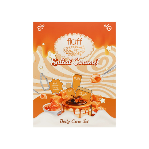 Fluff - *Ms Claus Bakery* - Ensemble de soins corporels - Salted Caramel
