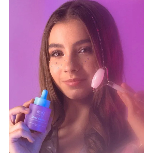 Fluff - *In Your Soul* - Sérum hydratant pour le visage à l'extrait d'améthyste et à la niacinamide Dew Drops