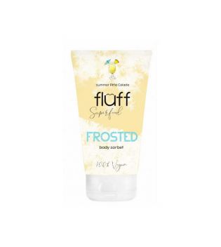 Fluff - *Superfood* - Sorbet corps hydratant Frosted - Piña colada d'été