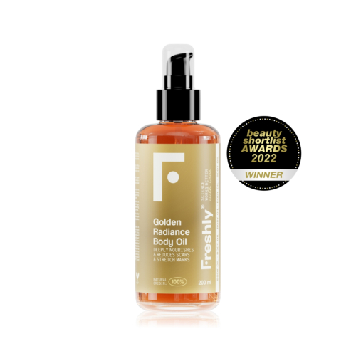 Freshly Cosmetics - Huile corporelle Golden Radiance 200ml