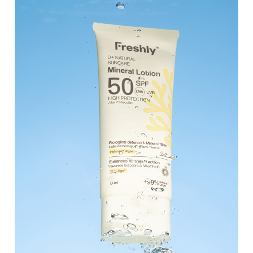 Freshly Cosmetics - *D+ Natural Suncare* - Protector solar corporal Mineral Lotion SPF50