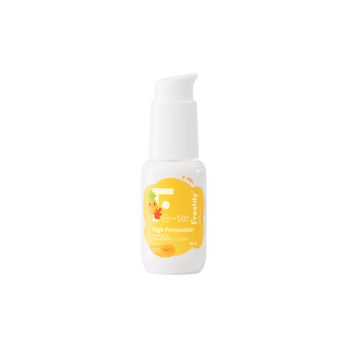 Freshly Cosmetics - Crème solaire enfant SPF50+ High Protetion - 50ml