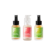 Freshly Cosmetics - Coffret nettoyant visage format voyage Mini Cleanser Trio
